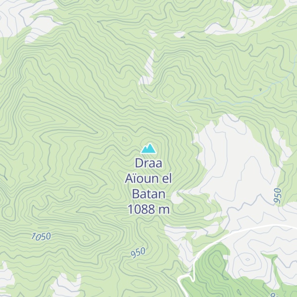 Map of Draa Aïoun el Batan