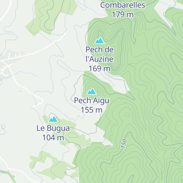 Map of Pech Aigu
