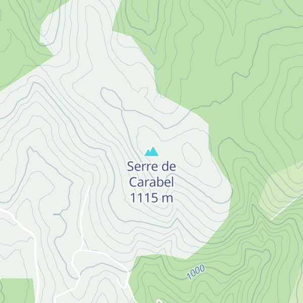 Map of Serre de Carabel