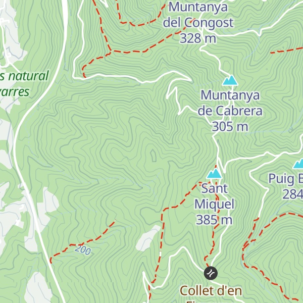 Map of Roques d'en Ribes