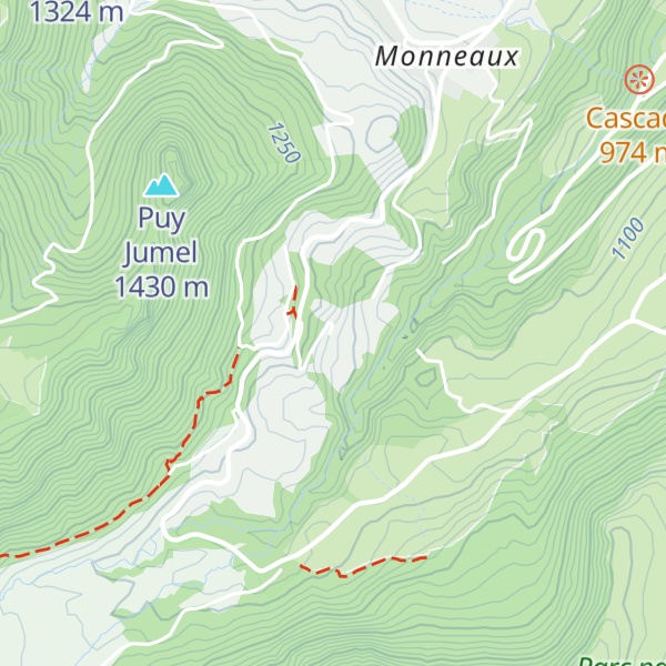 Map of Gîte La Palfichade
