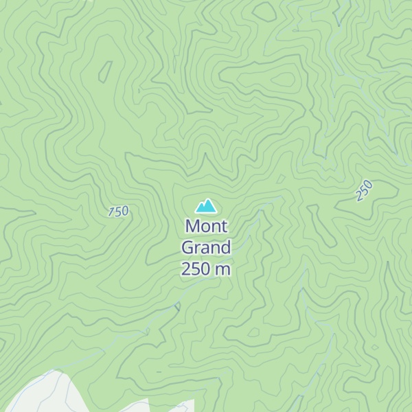 Map of Mont Grand