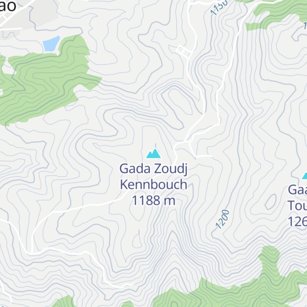 Map of Gada Zoudj Kennbouch