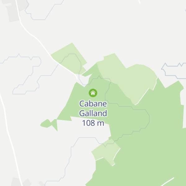 Map of Cabane Galland