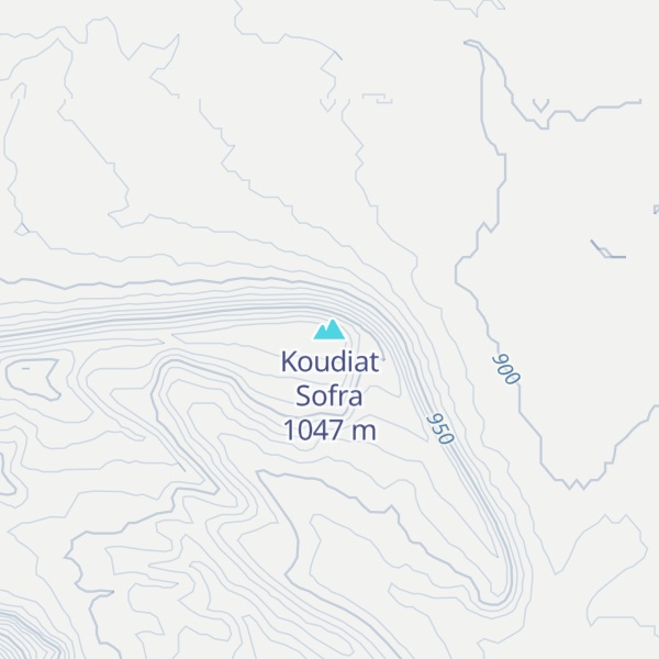 Map of Koudiat Sofra