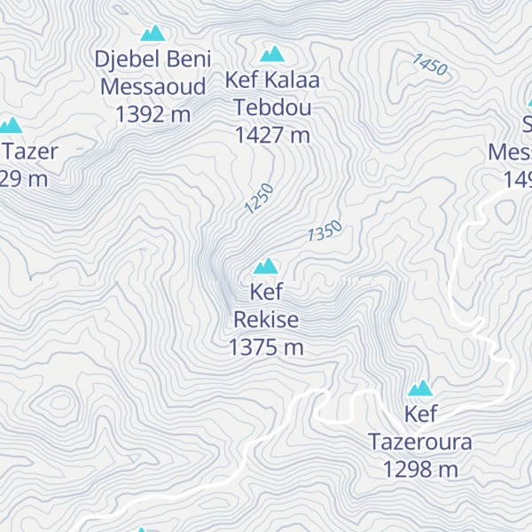 Map of Kef Rekise