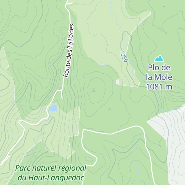 Map of Peyre Plantade