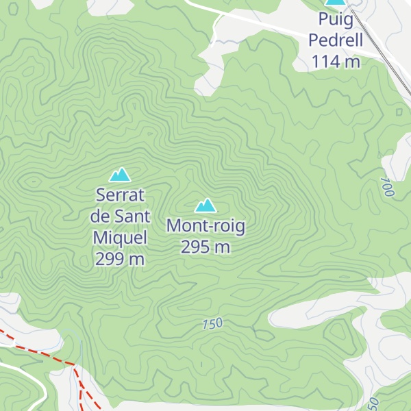 Map of Mont-roig