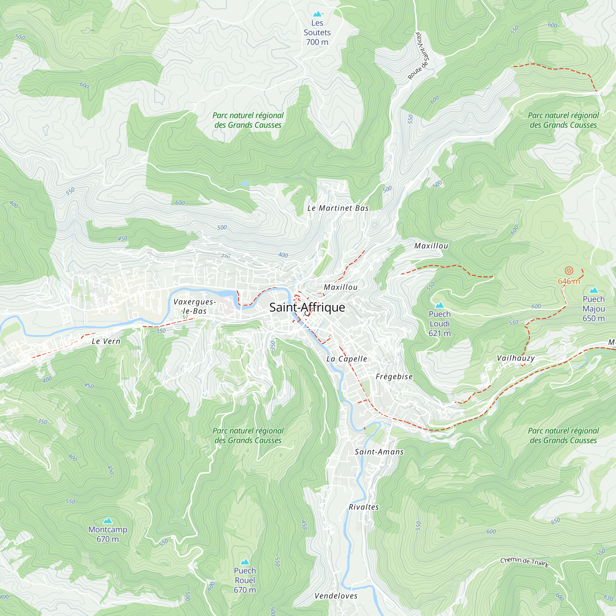 Office de Tourisme du Saint-Affricain map