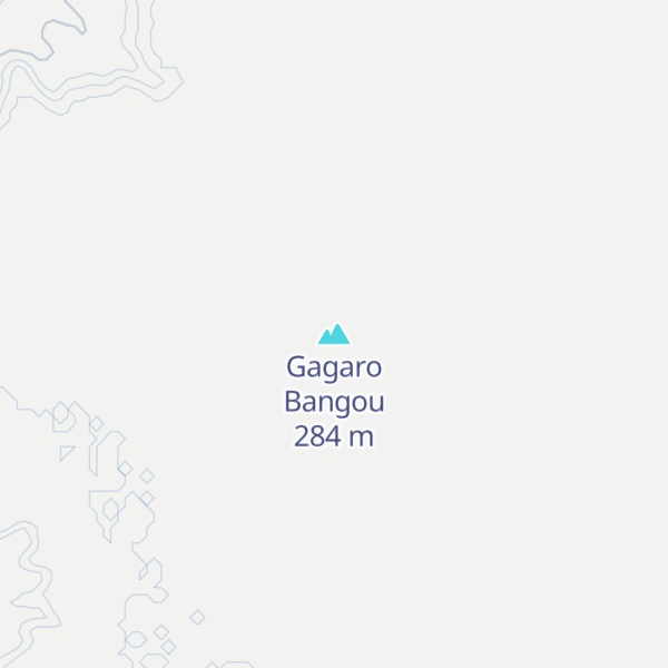Map of Gagaro Bangou