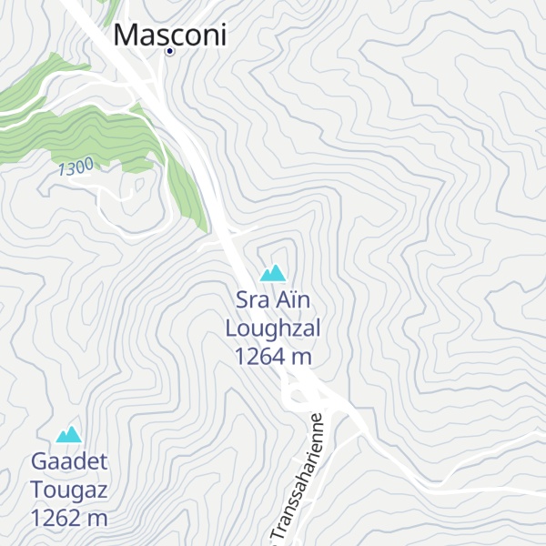 Map of Sra Aïn Loughzal