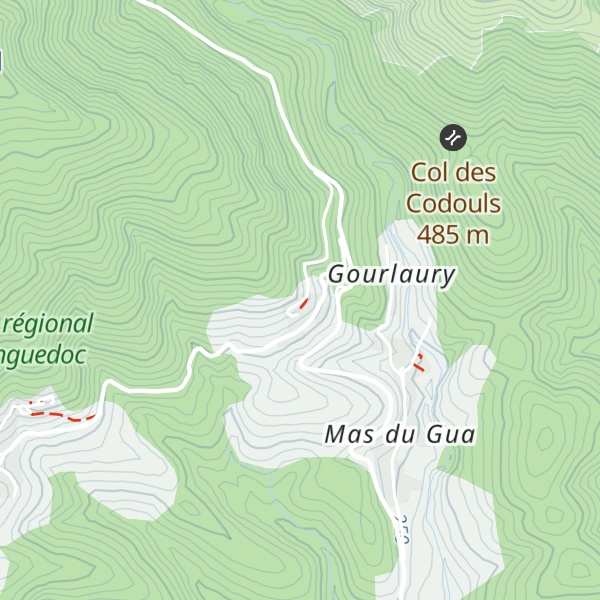 Map of Gîte L'arbre & le nuage