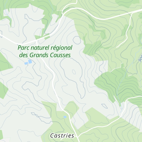 Map of Puech de Biafole