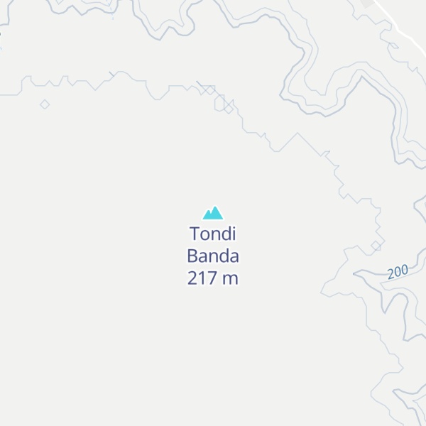 Map of Tondi Banda