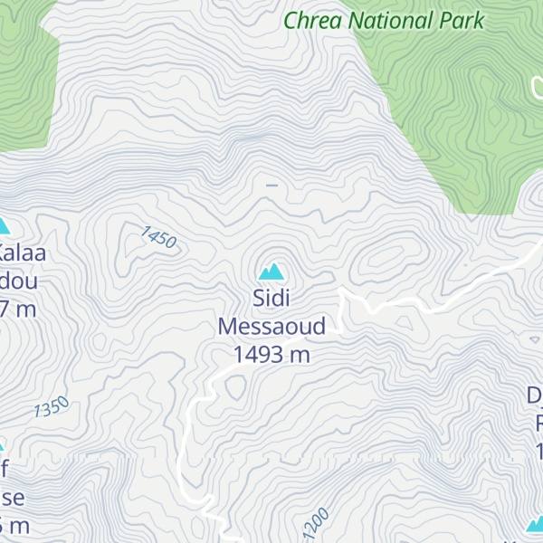 Map of Sidi Messaoud