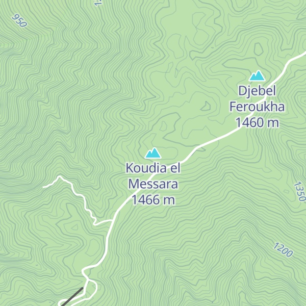 Map of Koudia el Messara