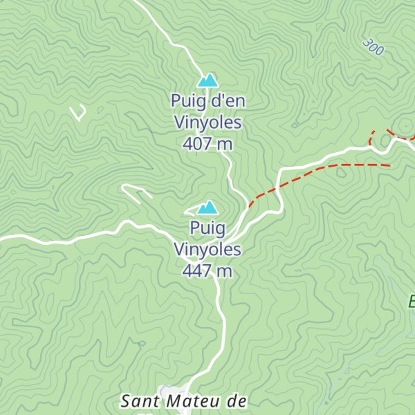 Map of Puig Vinyoles