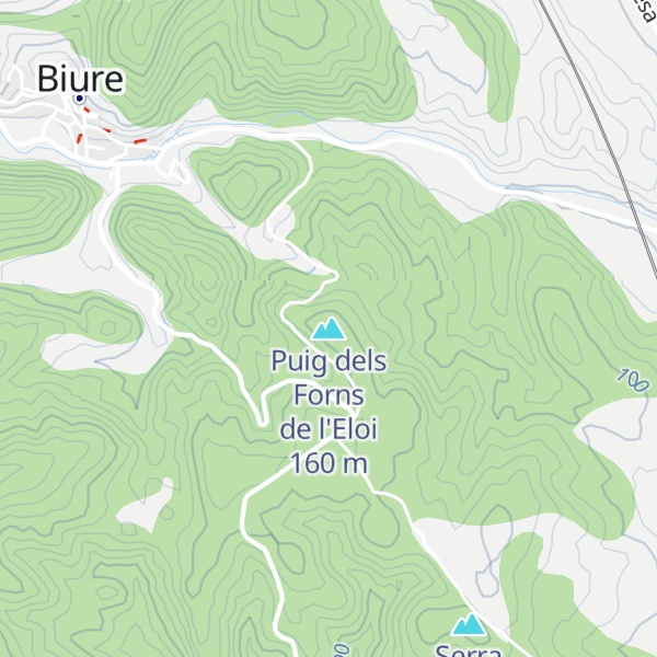 Map of Puig dels Forns de l'Eloi
