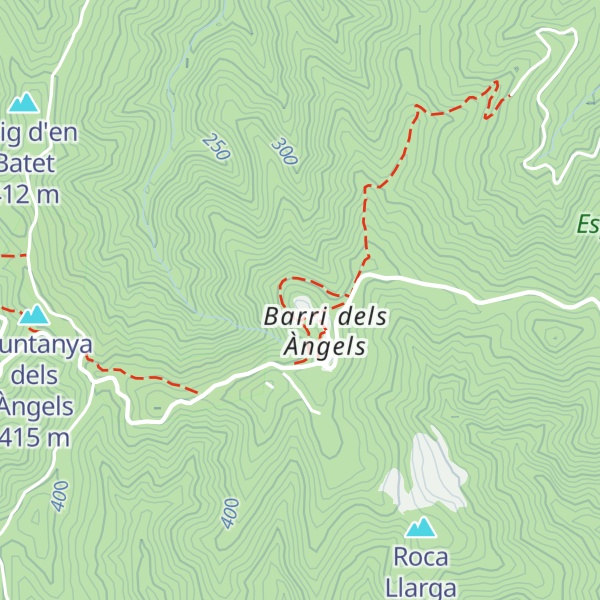 Map of Els Àngels