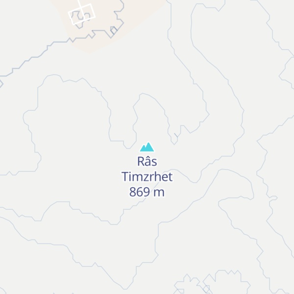 Map of Râs Timzrhet