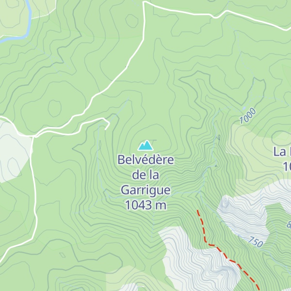 Map of Belvédère de la Garrigue