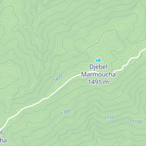 Map of Koudiat Tifraouine