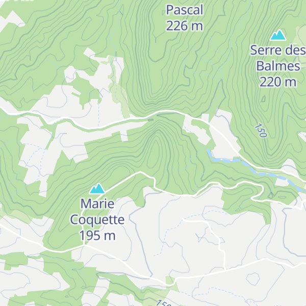Map of Pic de Roquefourcade
