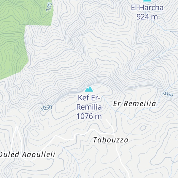 Map of Kef Er-Remilia