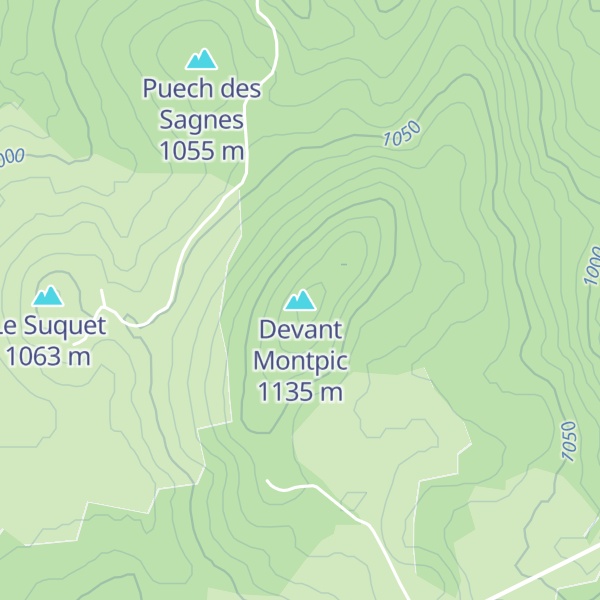 Map of Devant Montpic