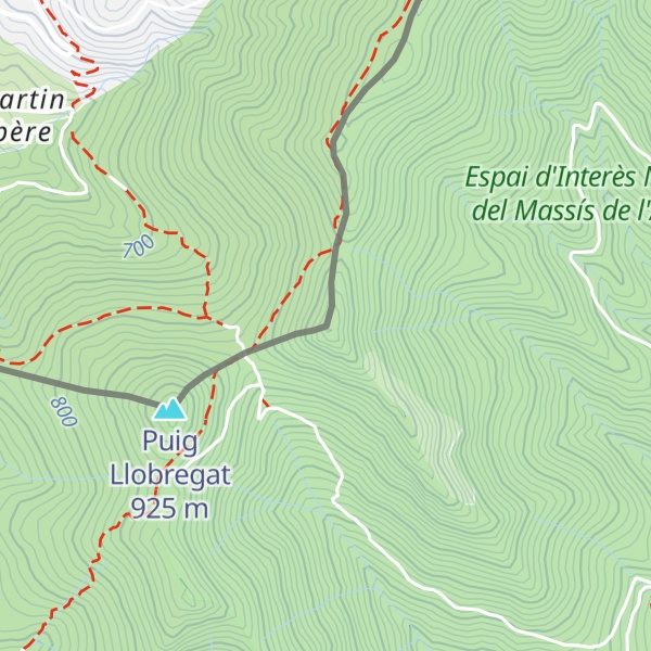 Map of Puig Pinyer