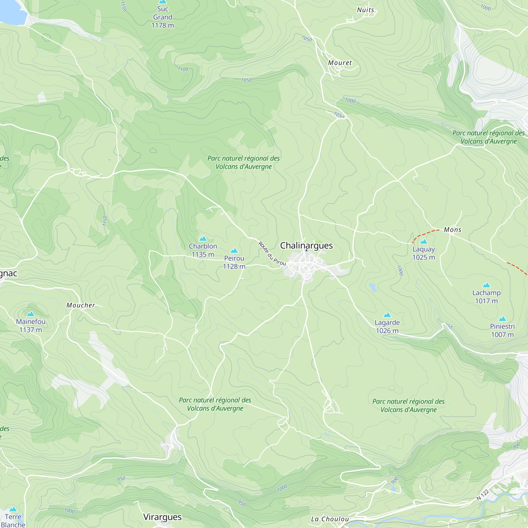 Cabane des Chasseurs map