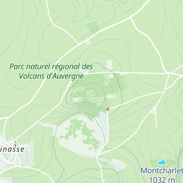 Map of Puy de l'Enfer