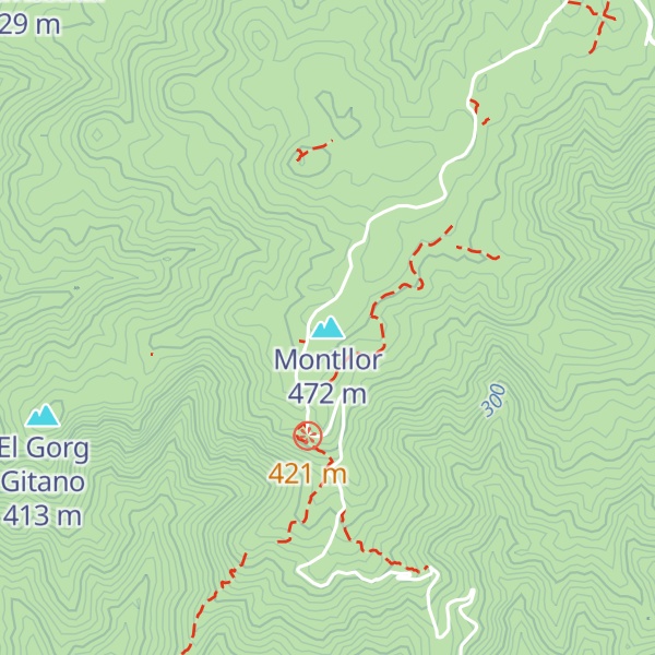 Map of Montllor
