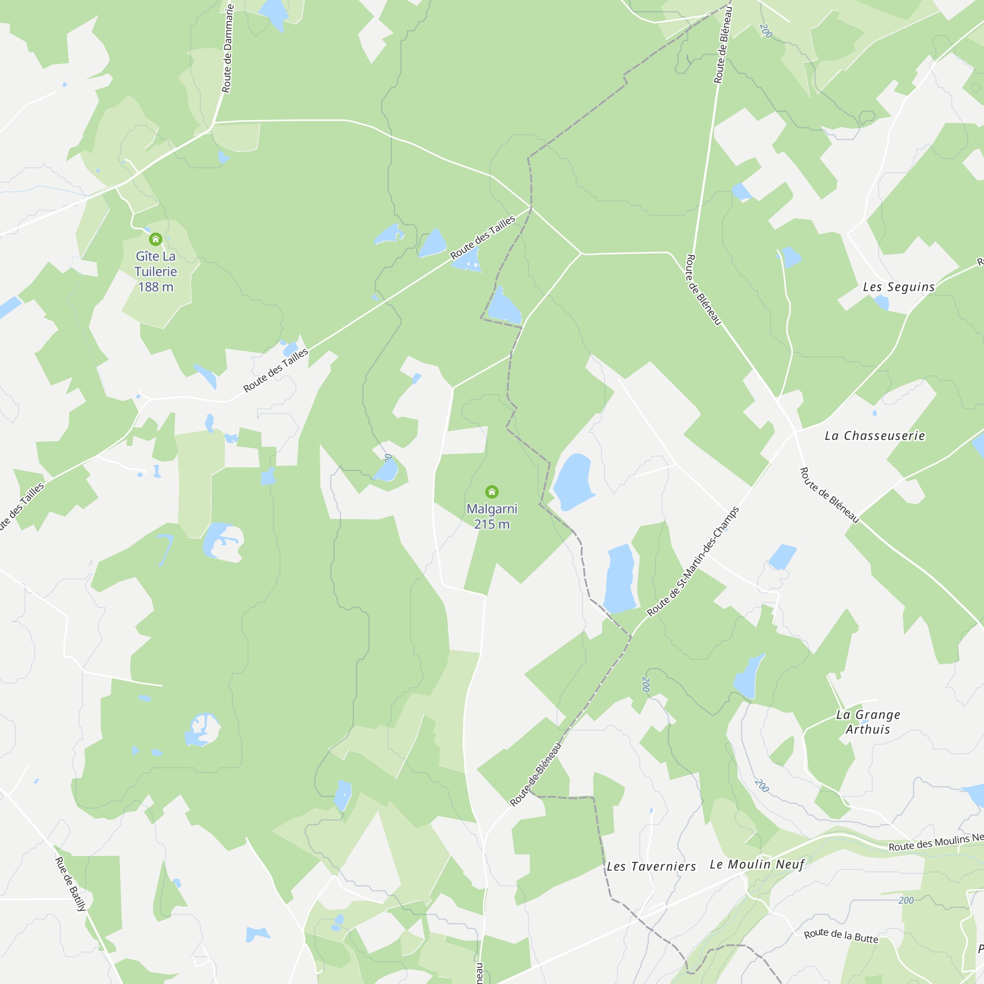 Malgarni map