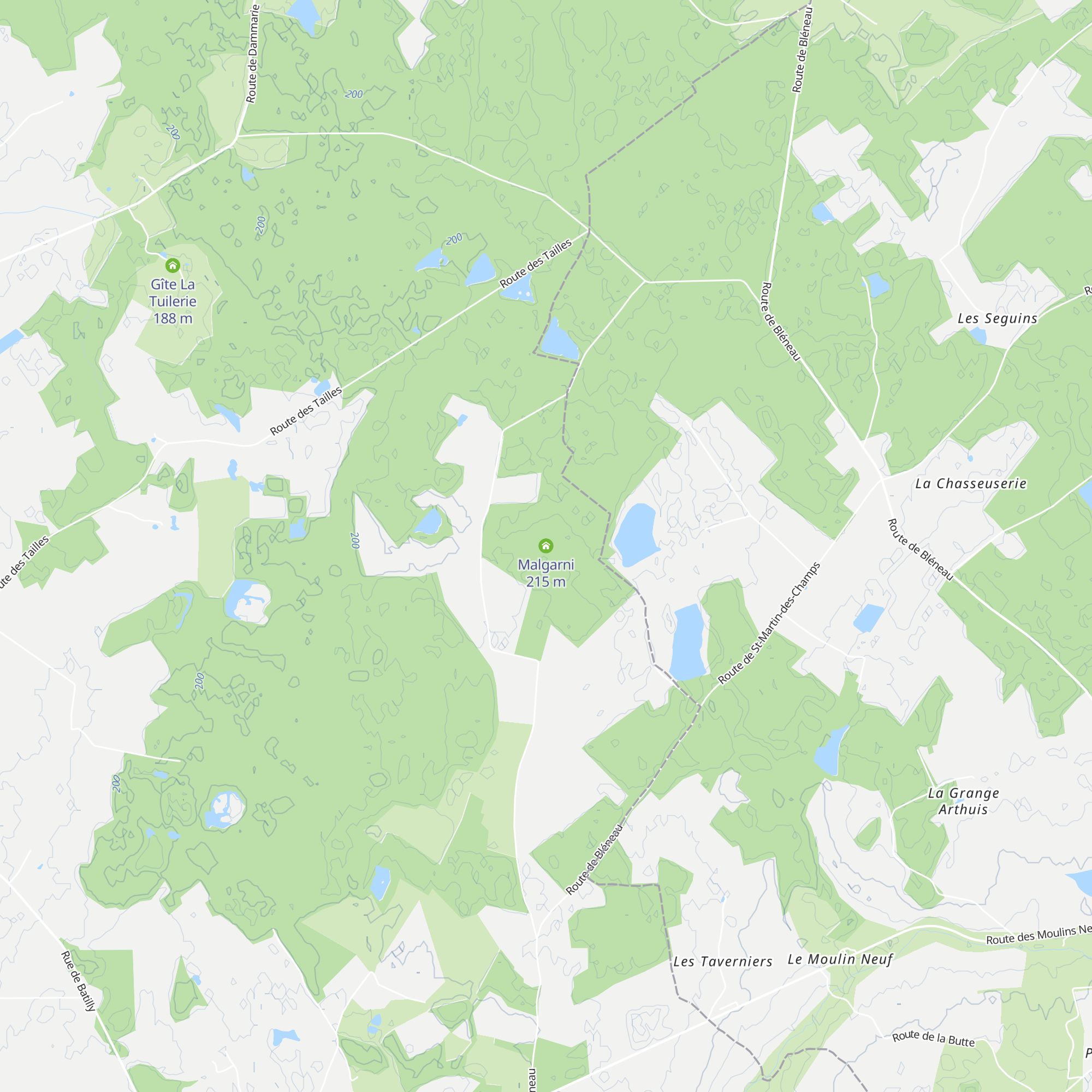 Malgarni map