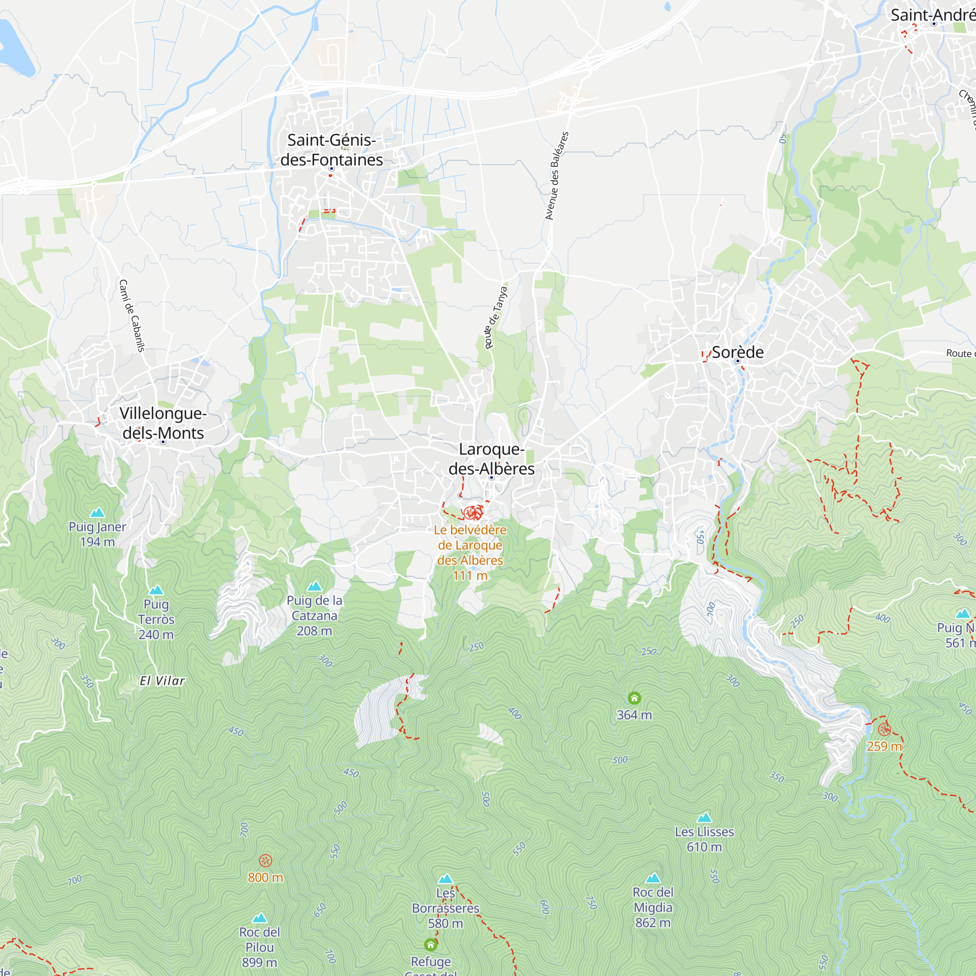 Bureau d'information touristique map