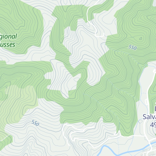 Map of Puech de Roste