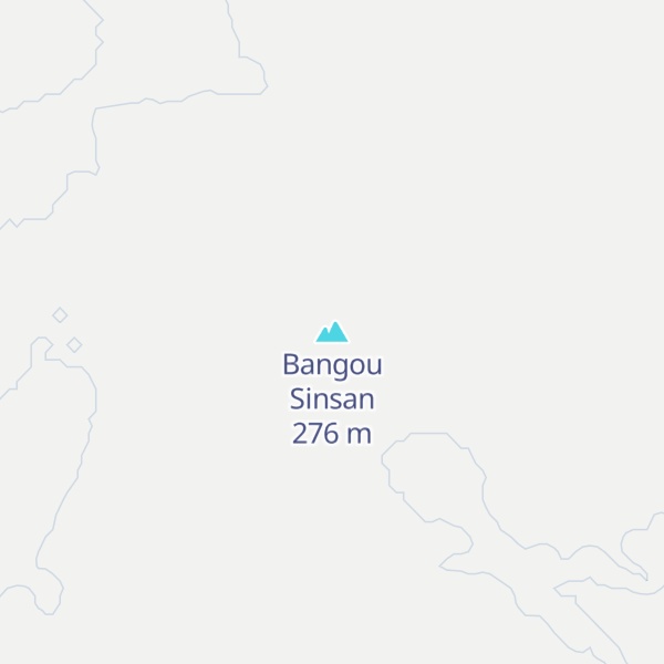 Map of Bangou Sinsan