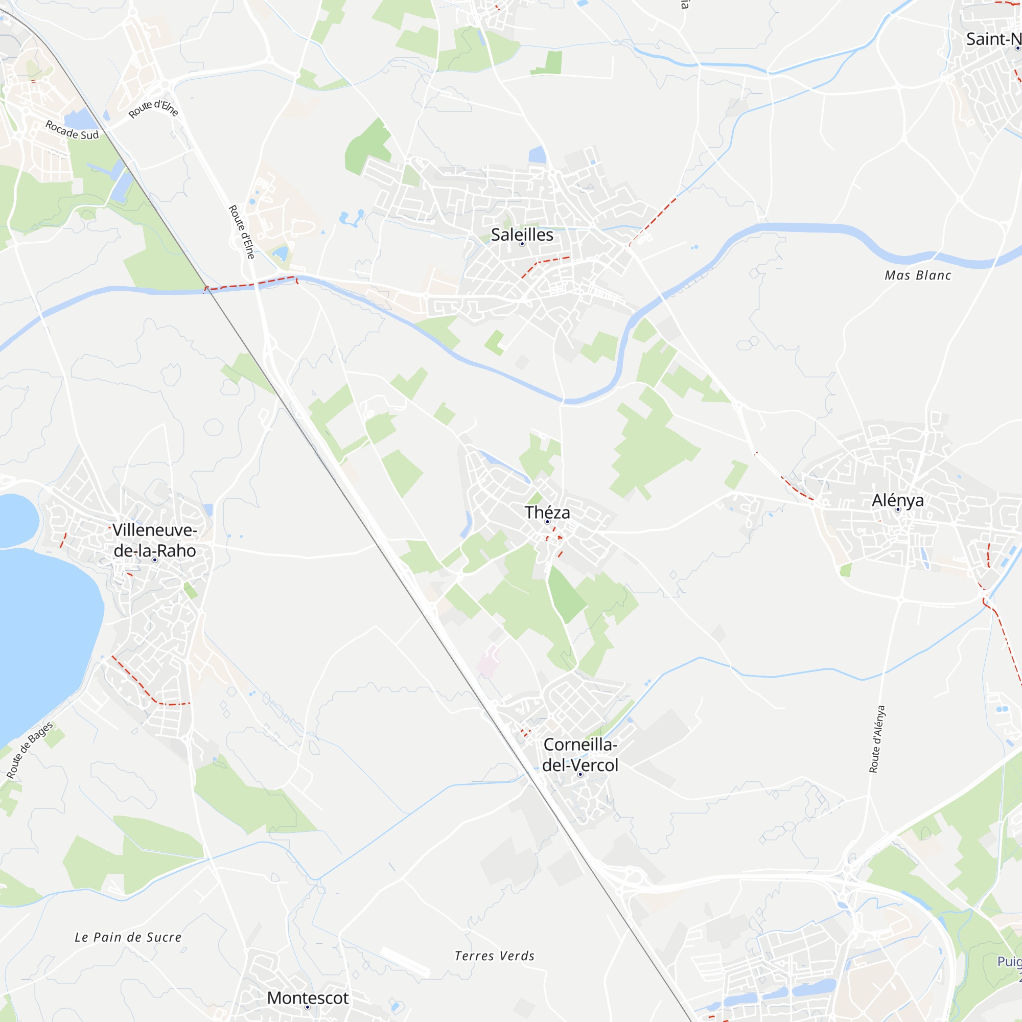 Gîte de France map