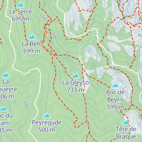 Map of Le Mellio