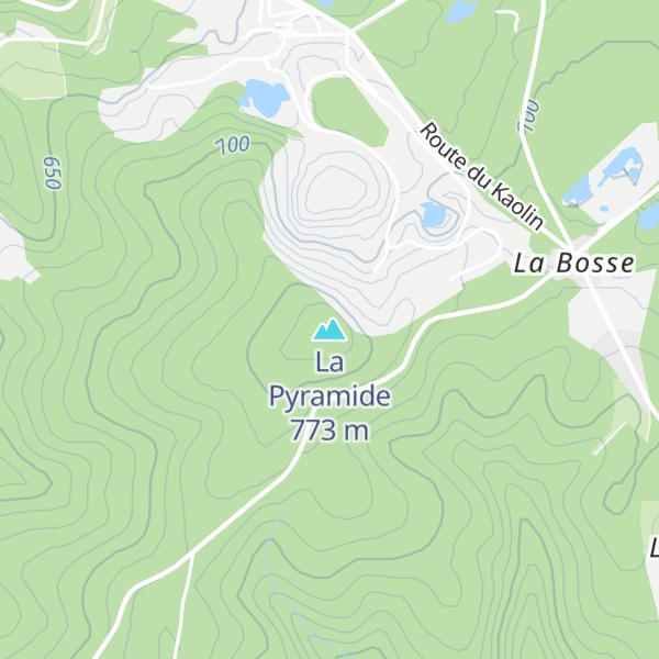 Map of La Pyramide