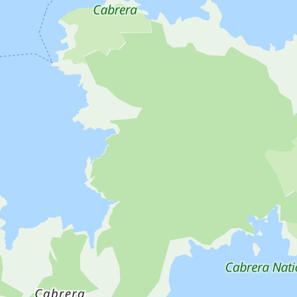 Map of Serra de Cala Santa María