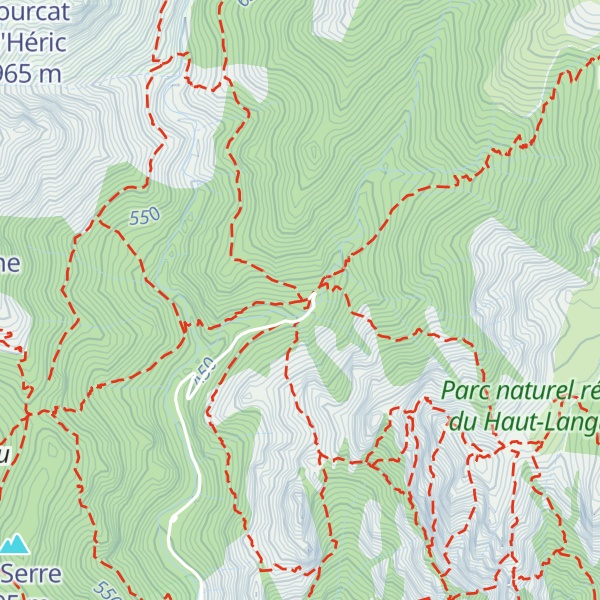 Map of Gîte d'Etape lo Sorelh