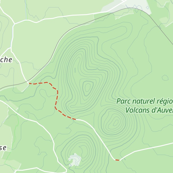 Map of Puy la Baneyre