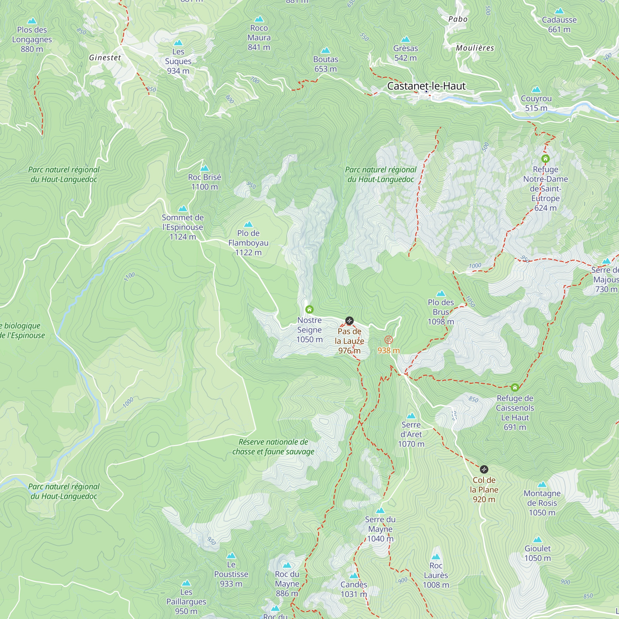 Nostre Seigne map