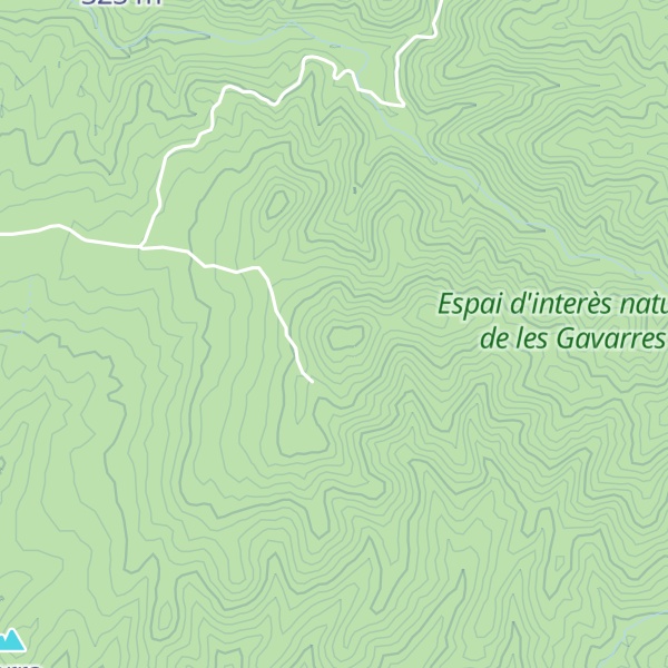 Map of Puig Gros