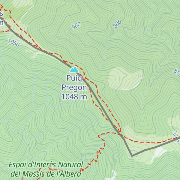 Map of Puig de l'Atiador