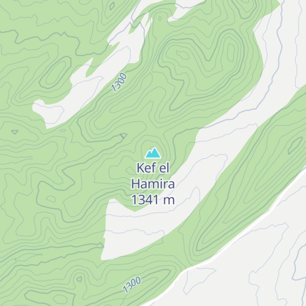 Map of Kef el Hamira