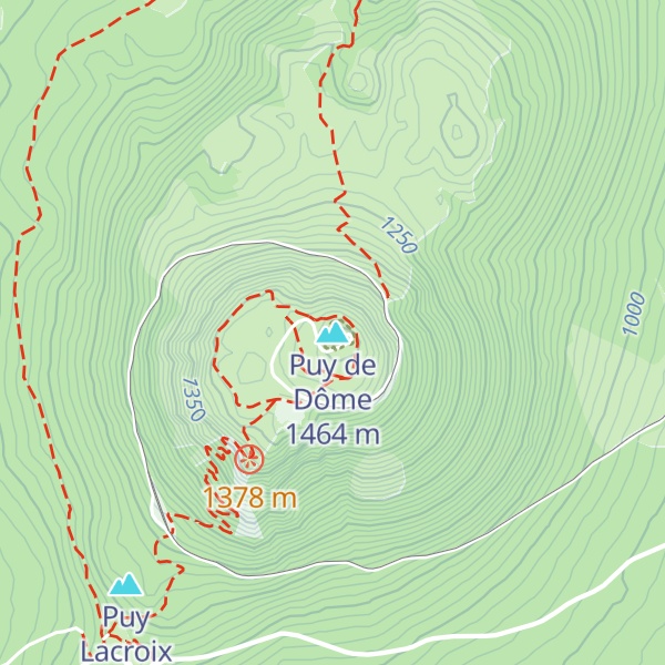 Map of Puy de Dôme