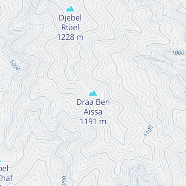 Map of Draa Ben Aïssa